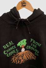 Load image into Gallery viewer, REAL CHANGE COMES FROM THE GROUND UP - BLACK