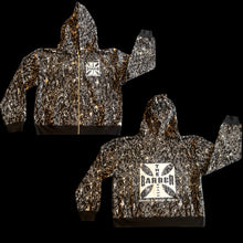 Load image into Gallery viewer, Zip Up - Black Cheetah
