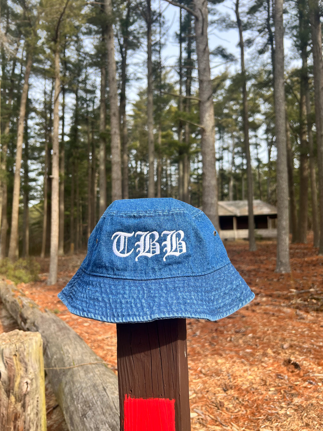 TBB BUCKET HAT BLUE DENIM