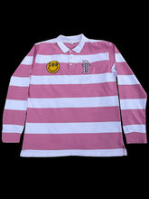 Load image into Gallery viewer, Rugby Polo - Pink/White
